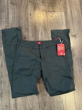 Dickies Dark Green Straight-Leg Work Pants